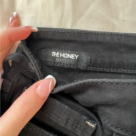 Joe's Black Boot Cut Jeans - Picture 4 of 4